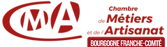 Logo Chambre de Métiers et de l'Artisanat de Bourgogne Franche-Comté