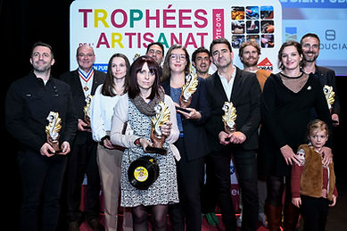 Lauréats de la 3ème édition des Trophées de l'Artisanat de Côte-d'Or