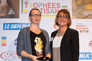 Lauréat et partenaire lors des Trophées de l'Artisanat de Côte-d'Or